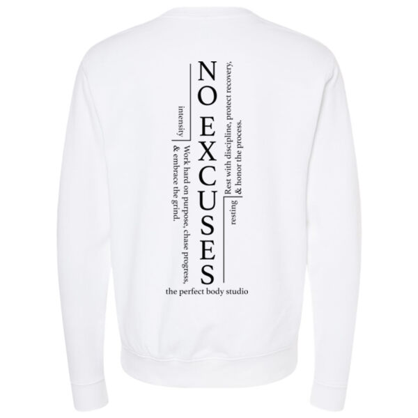 NO EXCUSES - CREWNECK - $JBW64Z$ Thumbnail