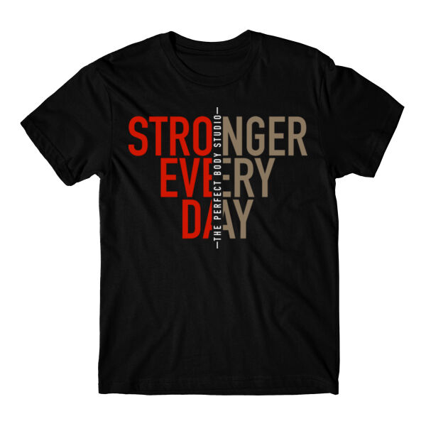 STRONGER EVERY DAY 2 - T-SHIRT - $F18VKY$ Thumbnail